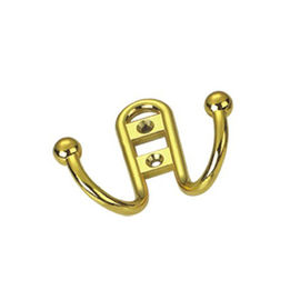 furniture hardware Clothes Hanger Hooks chrome finished zinc alloy metal coat clothes hooks